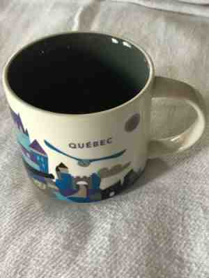 starbucks you are here mug QUEBEC - Sold on eBay Oct, 20th 2019 for $23.50