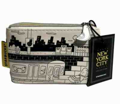 NYC Starbucks Coin/change Purse With Subway Skyline & Pigeon Closure NEW!!! - Sold on eBay Oct, 20th 2019 for $19.99