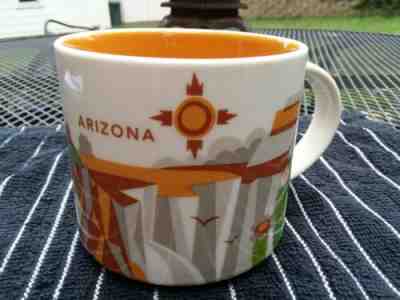 Starbucks Arizona You Are Here YAH Cup Mug 2014 14 fl oz Coffee Tea - Sold on eBay Oct, 20th 2019 for $24.95