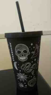 Starbucks Halloween 2019 Skull Tumbler - 16 Oz. Hard to find!! - Sold on eBay Oct, 20th 2019 for $43.00