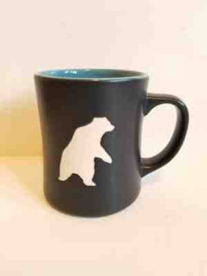 2012 Starbucks Mug Yukon Polar Bear Coffee Cups Matte Blue 16oz Bone China 4.5" - Sold on eBay Oct, 20th 2019 for $21.97