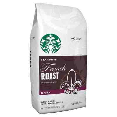 Starbucks Dark French Roast 100% Arabica Coffee Whole Bean, Intense&Smoky, 2.5lb - Sold on eBay Oct, 20th 2019 for $26.99