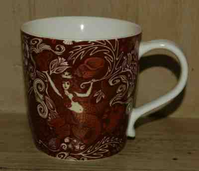2009 Starbucks NEW BONE CHINA  Anniversary Blend Bronze Copper Coffee Mug Cup  - Sold on eBay Oct, 20th 2019 for $16.99