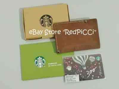 Starbucks TAIWAN 300th Stores GIFT CARD (2014) + Card Holder