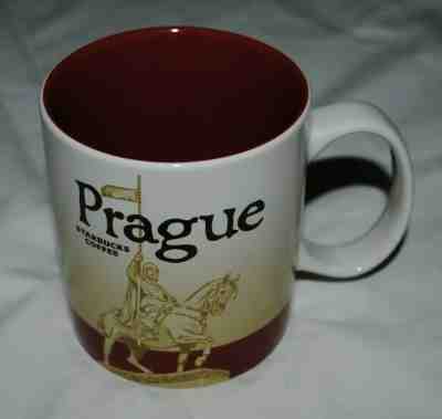 STARBUCKS PRAGUE 16 OZ. COFFEE MUG CUP 2014 - Sold on eBay Oct, 19th 2019 for $42.99