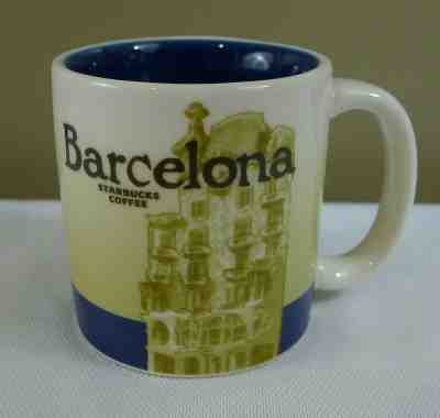 Starbucks Demitasse Coffee Mug "Barcelona" 3 oz. 89 ml - Sold on eBay Oct, 19th 2019 for $16.50