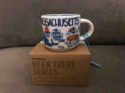 Starbucks Massachusetts “Been There Series” Collector Ornament Mini Mug, 2 oz  - Sold on eBay Oct, 19th 2019 for $22.95