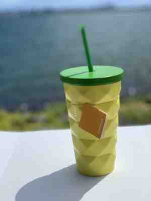 Starbucks Hawaii HI Collection PINEAPPLE Cold Cup 16OZ Metal Tumbler Grande - Sold on eBay Oct, 19th 2019 for $29.00