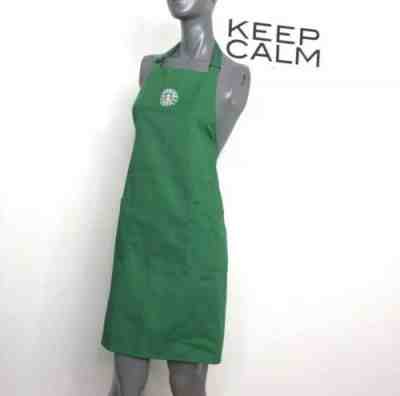 Starbucks Coffee Barista Green Apron Authentic Pre Owned - Sold on eBay Oct, 19th 2019 for $19.99