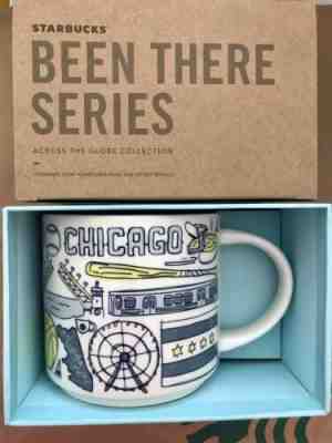 Starbucks Coffee 14oz Been There Series Mug CHICAGO Cup NIB & w/SKU - Sold on eBay Oct, 19th 2019 for $17.95