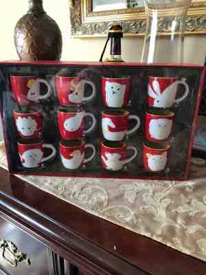 2019 Starbucks Chinese New Year Limited Edition 3oz Zodiac 12pcs Mug Set - Sold on eBay Oct, 19th 2019 for $160.00