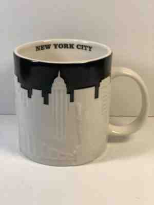 Starbucks Collector Series Mug New York City Raised Relief 18oz 2012 Beautiful!! - Sold on eBay Oct, 19th 2019 for $18.99