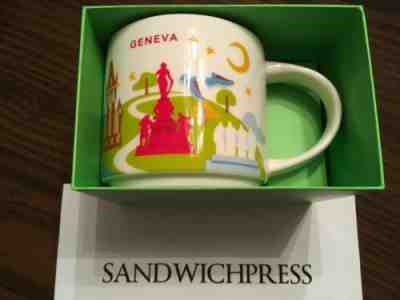 Starbucks You Are Here Mug GENEVA YAH Geneva Switzerland Starbucks Mug New - Sold on eBay Oct, 19th 2019 for $49.99