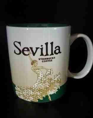 NEW & Authentic Starbucks mug SEVILLA  Spain Global Icon City Collector w/tags - Sold on eBay Oct, 19th 2019 for $50.00