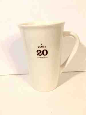 Starbucks Venti 20 oz Coffee Latte Ivory Ceramic Tall Mug Cup 2010 - Sold on eBay Oct, 19th 2019 for $30.00