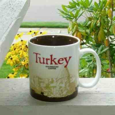  Starbucks Coffee Company Mug 2009 Collector Series TURKEY Turkiye 16 ounces - Sold on eBay Oct, 19th 2019 for $28.00
