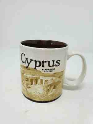 Starbucks Cyprus You Are Here Mug 2013 16 Fl Oz Ceramic Tourist Brown Coffee Tea - Sold on eBay Oct, 19th 2019 for $34.99
