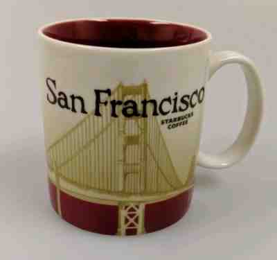 Starbucks Collector City Mug San Francisco 16oz - Sold on eBay Oct, 19th 2019 for $17.50
