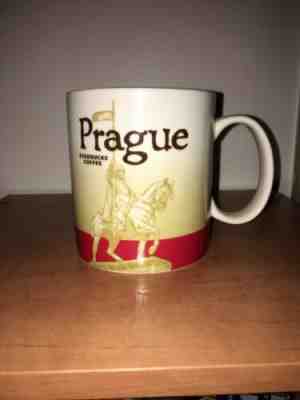 PRAGUE Vintage Starbucks Mug! 16 fl oz - City Collector's Series 2010 - Sold on eBay Oct, 19th 2019 for $21.25
