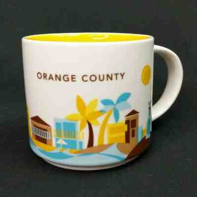 Starbucks 2012 You Are Here Collection City Mug Orange County CA Retired  - Sold on eBay Oct, 19th 2019 for $19.97