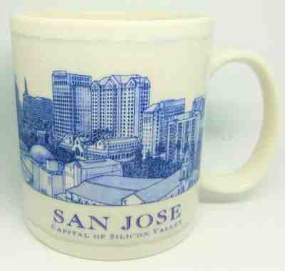 2007 STARBUCKS San Jose Capitol Silicon Valley Architect MUG 18 oz Coffee MINT  - Sold on eBay Oct, 19th 2019 for $29.99