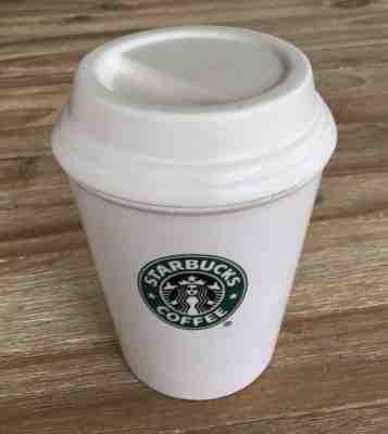 Starbucks Coffee Cup Cookie Jar Canister 2010 7.25" Tall - Sold on eBay Oct, 19th 2019 for $28.00