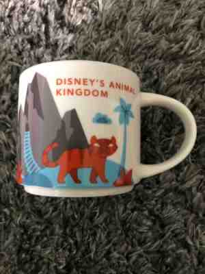 Disney Starbucks Animal Kingdom Mug - Version 2 New You Are Here Theme Park Mug - Sold on eBay Oct, 19th 2019 for $35.00