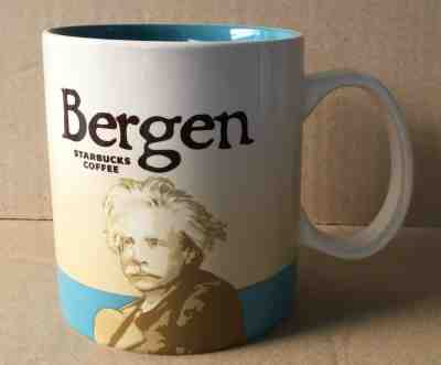 2016 STARBUCKS BERGEN CITY MUGs 16 OZ  - Sold on eBay Oct, 19th 2019 for $29.99