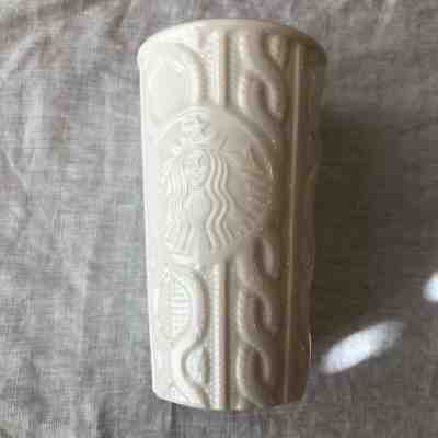 STARBUCKS 2016 Siren Cable Knit Sweater - Insulated Travel Mug/Tumbler (NO LID) - Sold on eBay Oct, 19th 2019 for $25.00