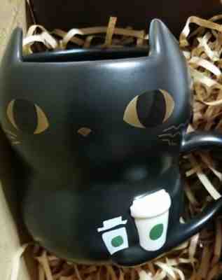 New Starbucks Japan 2019 Halloween Mug 355ml Black Cat Coffee cup from japan - Sold on eBay Oct, 19th 2019 for $70.00