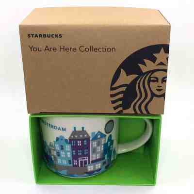 NIB Starbucks Collection Amsterdam You Are Here Series 14 oz NEW - Sold on eBay Oct, 18th 2019 for $49.00