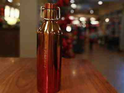 Starbucks  S'Well Tumbler Copper Bottle  Stainless Steel LNY  16 Oz Thailand. - Sold on eBay Oct, 18th 2019 for $32.00