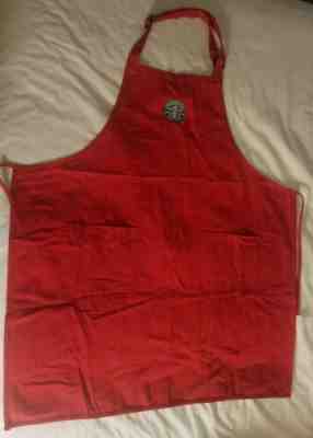 Starbucks Coffee Old Logo Red Apron - Good Condition Overall, But Has Some Marks - Sold on eBay Oct, 18th 2019 for $40.00