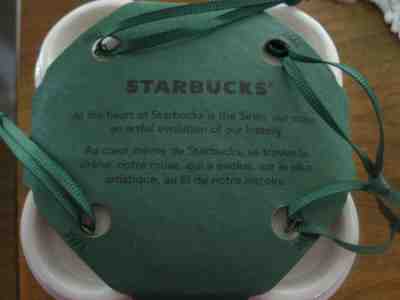 Starbucks Mini Coffee Mugs 4 Pack Christmas Ornament Set 1971 1987 1992 2011  - Sold on eBay Oct, 18th 2019 for $19.99
