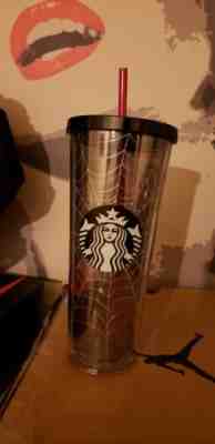 Starbucks spiderweb tumbler Halloween 2019 - Sold on eBay Oct, 18th 2019 for $35.00