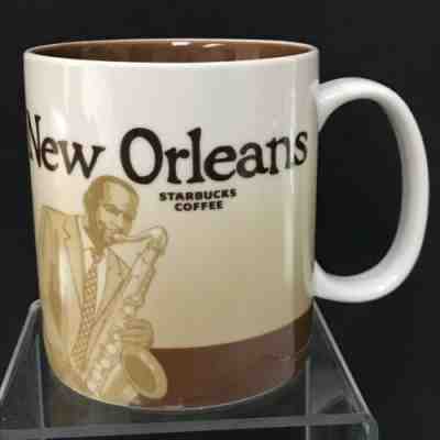 Starbucks New Orleans Louisiana Global Icon Coffee Mug 2008 Blues Performer - Sold on eBay Oct, 18th 2019 for $39.99