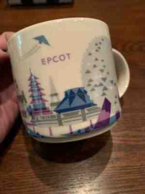 Disney Parks Starbucks Epcot You are here Coffee Mug Cup RETIRED - Sold on eBay Oct, 18th 2019 for $22.50