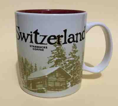 2016  STARBUCKS SWITZERLAND CITY MUGs 16 OZ  - Sold on eBay Oct, 18th 2019 for $39.99