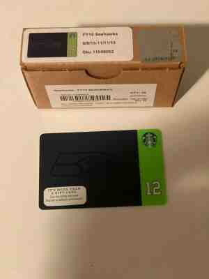 25 x Starbucks Card Seattle Seahawks BOX/LOT 2015!Brand New! - Sold on eBay Oct, 18th 2019 for $39.99