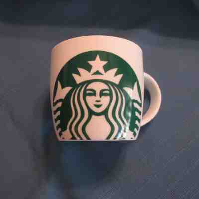 2017 STARBUCKS WHITE BARREL MUG-LARGE GREEN MERMAID SIREN LOGO - Sold on eBay Oct, 18th 2019 for $16.99