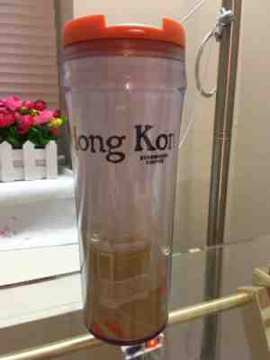 Starbucks Hong Kong Travel Tumbler Coffee Mug 12oz. New & Rare - Sold on eBay Oct, 18th 2019 for $23.00