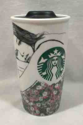 2013 Starbucks Charlotte Ronson Retired Ceramic Collectible Travel Tumbler EUC - Sold on eBay Oct, 18th 2019 for $38.00
