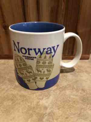 Starbucks Mug Global Icon 16oz NORWAY Blue - Sold on eBay Oct, 18th 2019 for $47.00