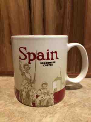 New Starbucks Global “ICON” Mug Collector Series - SPAIN 16 oz - Sold on eBay Oct, 18th 2019 for $23.50