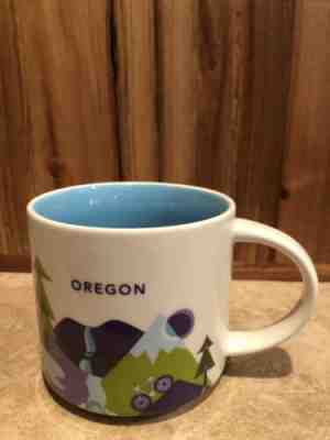 Starbucks Mug You Are Here 14oz OREGON - Sold on eBay Oct, 18th 2019 for $18.50