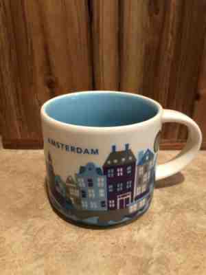 Starbucks Mugs You Are Here Collection. AMSTERDAM   NEW - Sold on eBay Oct, 18th 2019 for $33.00