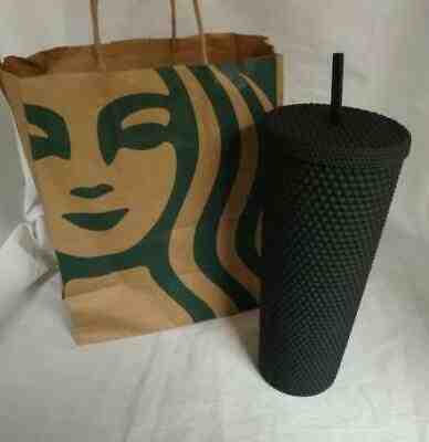 Starbucks Matte Black Studded Tumbler Cup Limited Edition Fall 2019-Brand New - Sold on eBay Oct, 18th 2019 for $41.97