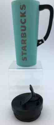 Starbucks Stainless Steel Clip on Mint Green Travel Tumbler 16oz 2013 A06 - Sold on eBay Oct, 18th 2019 for $33.33