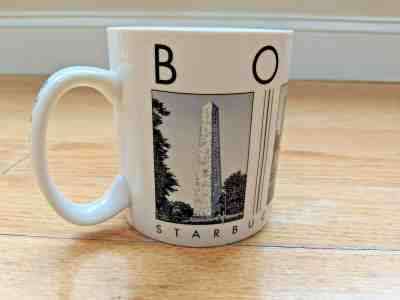 STARBUCKS BOSTON CITY SCENES SERIES MUG 18oz 2005 Collectors  - Sold on eBay Oct, 18th 2019 for $16.14