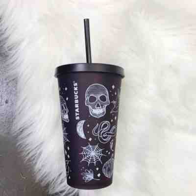 Limited Edition Starbucks Halloween 2019 Grande Skull Tumbler 16 Oz. #011103749 - Sold on eBay Oct, 18th 2019 for $56.99